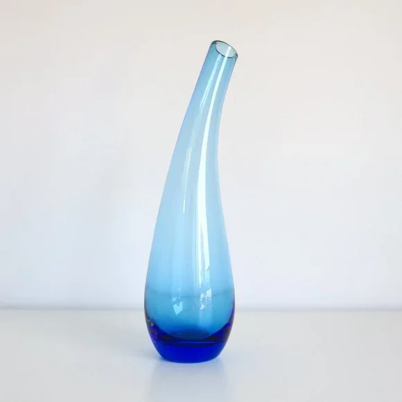 IKEA Accents Vintage Ikea Stretch Swung Glass Bud Vase